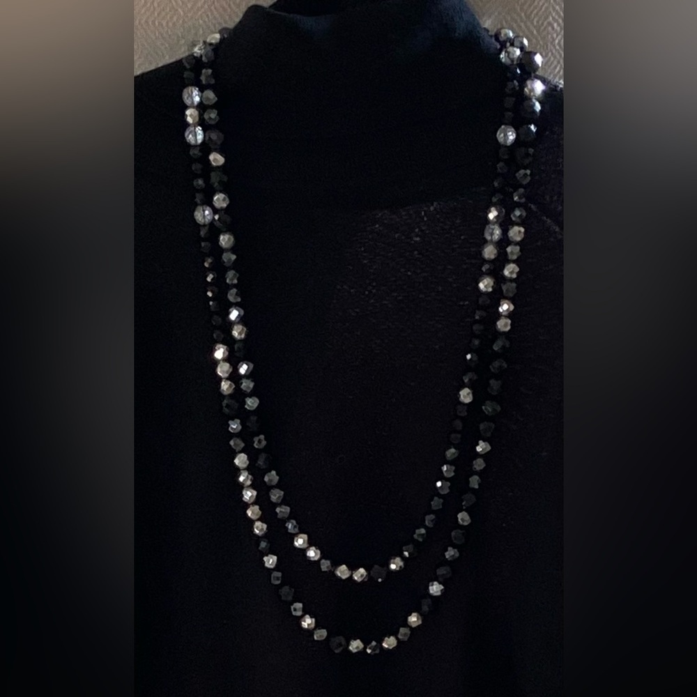 Louis Dell’Olio Beaded Necklace and Bracelet Set